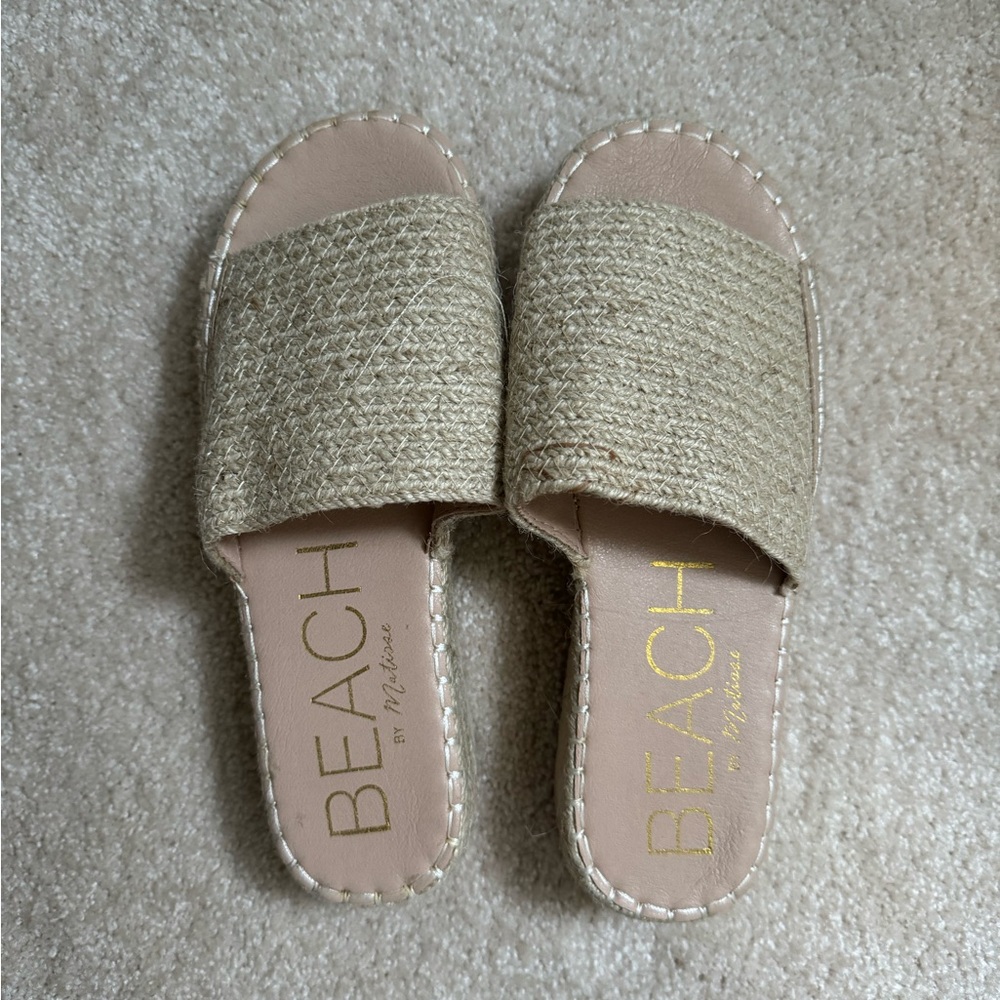 Beach by Matisse Del Mar Platform Sandal in Neutral
